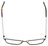 Esquire Designer Eyeglasses EQ1522 in Brown 55mm :: Custom Left & Right Lens