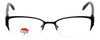 Silver Dollar Designer Eyeglasses Café 3175 in Caviar 51mm :: Custom Left & Right Lens