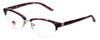 Silver Dollar Designer Eyeglasses Café 3194 in Fuschia Marble 52mm :: Custom Left & Right Lens