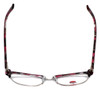 Silver Dollar Designer Eyeglasses Café 3194 in Fuschia Marble 52mm :: Custom Left & Right Lens