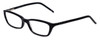 Cinzia Designer Eyeglasses CBR03 in Black 51mm :: Custom Left & Right Lens