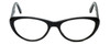 Cinzia Designer Eyeglasses CBR06 in Black 53mm :: Custom Left & Right Lens