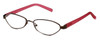 Cinzia Designer Eyeglasses Trendies Chilly C1 in Bronze Pink 50mm :: Custom Left & Right Lens