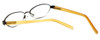 Cinzia Designer Eyeglasses Trendies Chilly C3 in Bronze Mustard 50mm :: Custom Left & Right Lens