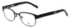 Original Penguin Designer Eyeglasses The Tinsley in Black 48mm :: Custom Left & Right Lens