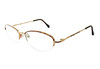 Cazal Designer Eyeglasses Cazal 1154-998 in Gold 52mm :: Custom Left & Right Lens