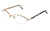 Cazal Designer Eyeglasses Cazal 421-942 in Gold 52mm :: Custom Left & Right Lens