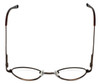 Flex Collection Designer Eyeglasses FL-66 in Ant-Brown 44mm :: Custom Left & Right Lens