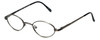 Flex Collection Designer Eyeglasses FL-66 in Ant-Pewter 44mm :: Custom Left & Right Lens