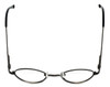 Flex Collection Designer Eyeglasses FL-66 in Ant-Pewter 44mm :: Custom Left & Right Lens