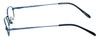 FlexPlus Collection Designer Eyeglasses Model 105 in Blue 45mm :: Custom Left & Right Lens