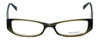 Vera Wang Designer Eyeglasses V024 in Olive 52mm :: Custom Left & Right Lens