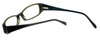 Vera Wang Designer Eyeglasses V024 in Olive 52mm :: Custom Left & Right Lens