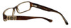 Vera Wang Designer Eyeglasses V059 in Sun-Suede 53mm :: Custom Left & Right Lens
