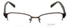 Vera Wang Designer Eyeglasses V078 in Brown 52mm :: Custom Left & Right Lens