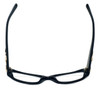 Vera Wang Designer Eyeglasses V080 in Black 50mm :: Custom Left & Right Lens
