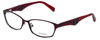 Vera Wang Designer Eyeglasses V092 in Ruby 52mm :: Custom Left & Right Lens