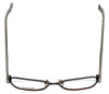 Vera Wang Designer Eyeglasses V301 in Brown 48mm :: Custom Left & Right Lens