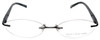 Jones NY Designer Eyeglasses J133 in Black :: Rx Single Vision