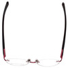 Jones NY Designer Eyeglasses J133 in Burgundy :: Rx Single Vision