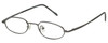 Calabria Trendsetter 20 Gunmetal Eyeglasses :: Rx Single Vision