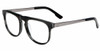 Spy+ Rx Designer Eyeglasses Maxwell in Smoke & Gun-Metal :: Rx Single Vision
