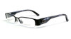 Gucci Designer Eyeglasses 2859 in Smoke :: Rx Single Vision