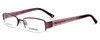 bebe Womens Designer Eyeglasses 5027 in Plum  :: Rx Single Vision