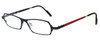 Harry Lary's French Optical Eyewear Mixxxy Eyeglasses in Matte Black & Red (860) :: Rx Single Vision