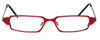 Harry Lary's French Optical Eyewear Enzy in Red (360) :: Rx Single Vision