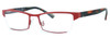 Harry Lary's French Optical Eyewear Utopy in Red Black (Orange (361) :: Rx Single Vision