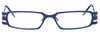 Harry Lary's French Optical Eyewear Vendetty in Navy Blue (498) :: Rx Single Vision