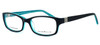 Kate Spade Designer Eyeglass Collection "Regine" in Black & Teal (0DH4) :: Rx Single Vision