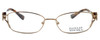 Badgley Mischka Cherise Designer Eyeglasses in Gold :: Rx Single Vision