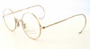 Berkshire Chase Eyeglasses Round 14KT Gold 47 mm