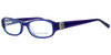 Jones NY Designer Eyeglasses J743 in Purple :: Rx Single Vision
