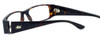 Bollé Louvres Designer Eyeglasses in Dark Demi Tortoise :: Rx Single Vision