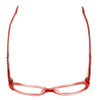 Judith Leiber Womens Designer Eyeglasses JL1639-06 in Red :: Rx Single Vision