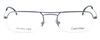 Calvin Klein Designer Eyeglasses 381 in Gunmetal :: Rx Single Vision