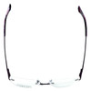 Totally Rimless Designer Eyeglasses TR161-PPL in Purple :: Rx Single Vision