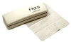 Included FRED Hard Case & Cleaning Cloth