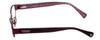 Coach Womens Designer Eyeglasses 'Rose' HC5018 in Satin Purple (9070) 53mm :: Rx Single Vision