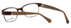 Kenneth Cole Designer Eyeglasses KC0214-046 in Brown :: Rx Single Vision