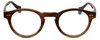 Calabria Elite Designer Eyeglasses CEBH122 in Brown Horn :: Rx Single Vision