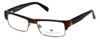 Argyleculture Designer Eyeglasses Powell in Brown :: Rx Single Vision