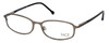 FACE Stockholm Blush 1302-5504 Designer Eyeglasses in Silver :: Rx Single Vision