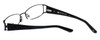 Jennifer Lopez JL231 Designer Eyeglasses in Black-003 :: Rx Single Vision