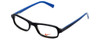 Nike 5512 Designer Eyeglasses in Black-Blue :: Rx Single Vision