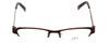 OGI 9048 Designer Eyeglasses in Brown :: Rx Single Vision