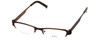 OGI 9048 Designer Eyeglasses in Brown :: Rx Single Vision